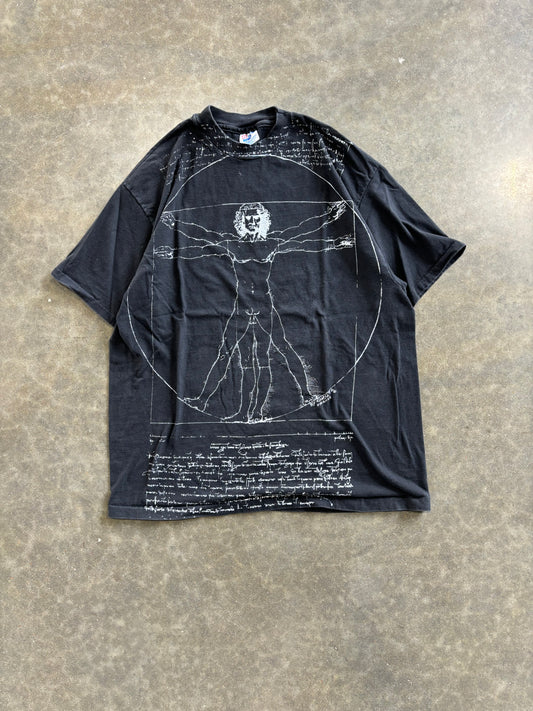 Vintage Vitruvian Man Tee